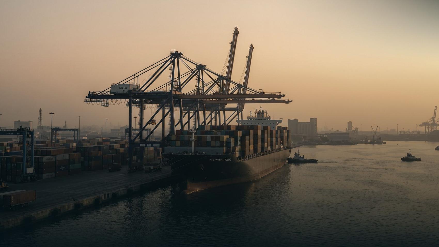 Delivery logistics, Karachi Port